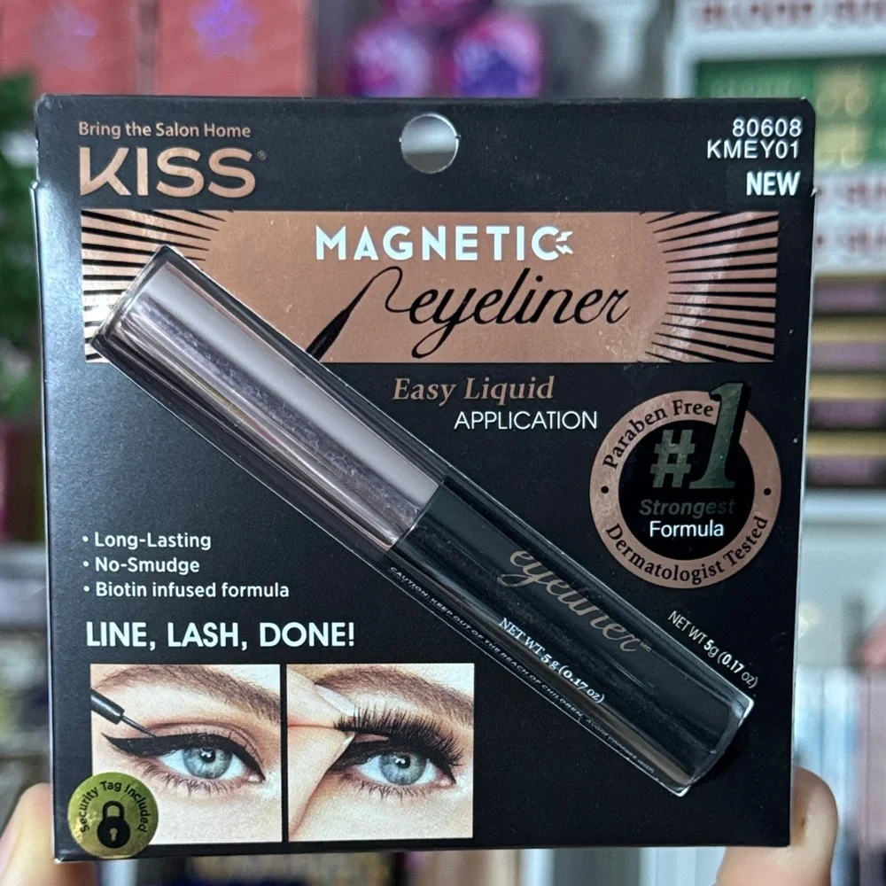 KISS Magnetic Eyeliner - Sleek Black
